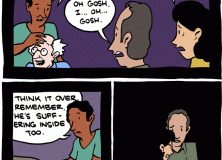 Comic suggests ‘putting down’ old physicists-turned-linguists