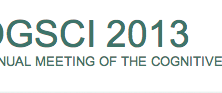 CogSci 2013 – the others